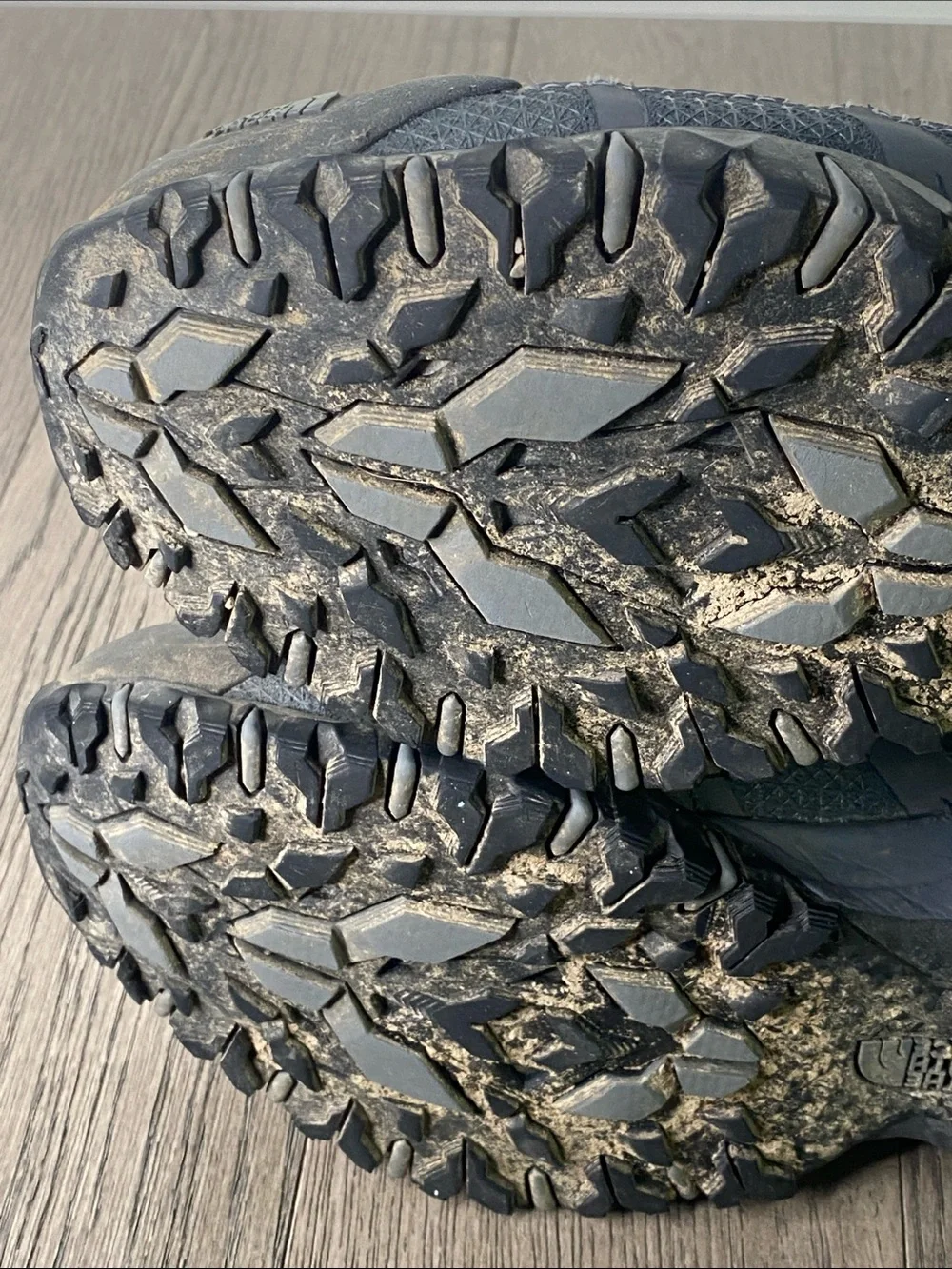 The North Face Men’s Ultra 110 Trail Shoes in Gray and Black Size 11.5 - Dirty